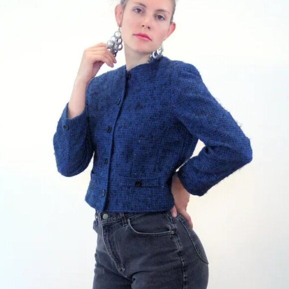 Pendleton Women's Button Front Pocket Wool Jacket Blazer -6 - Picture 1 of 6